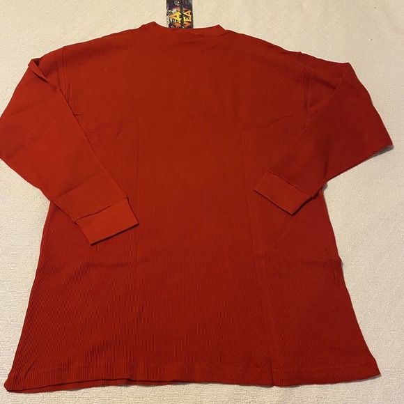 Thermal Waffle Knit Shirt Men’s Size XL B.A.T. Wear Long Sleeve - Picture 12 of 13